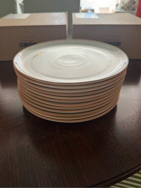 10” Mora Ceramics Dinner Plates - Set of 12